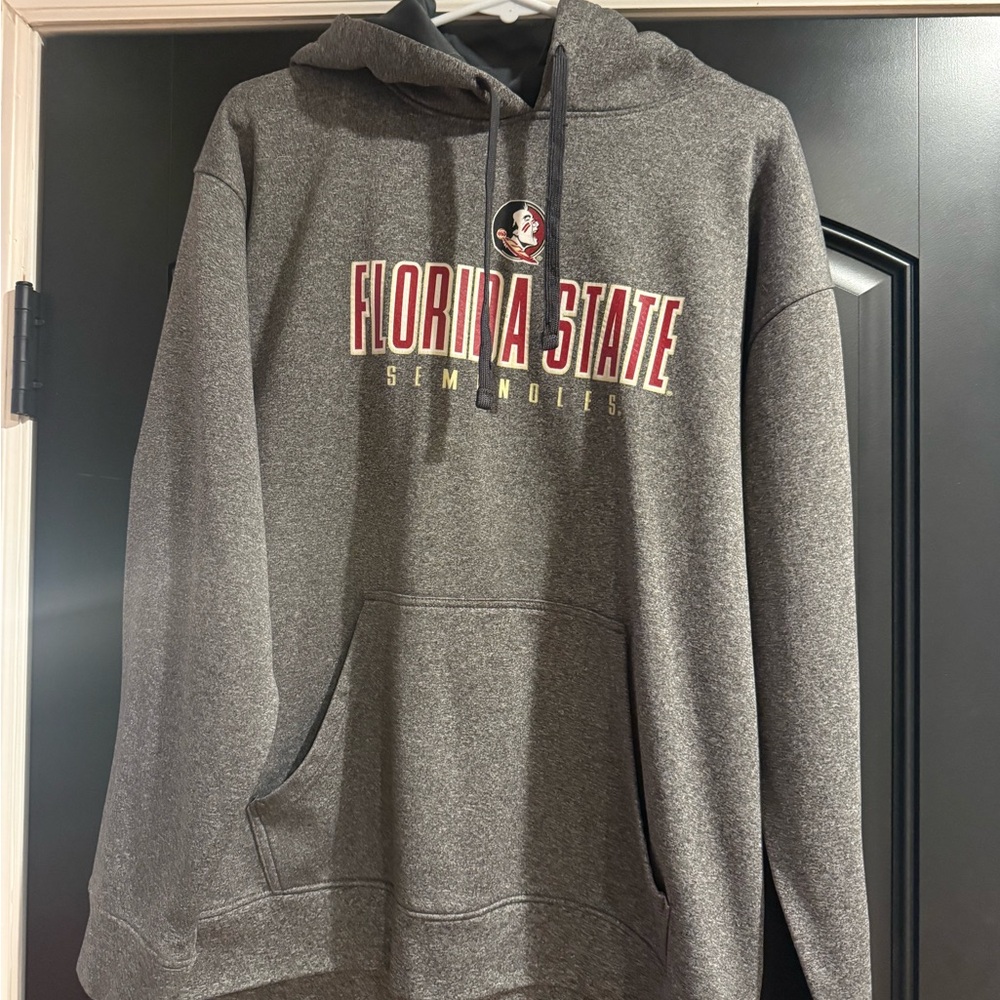 Florida State Seminoles Gray Hoodie Champion Brand Men’s size large